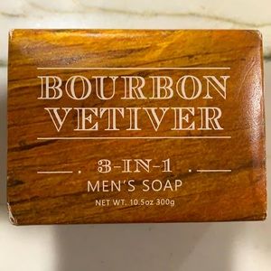 Bourbon Vetiver 3-in-1 Men’s Soap